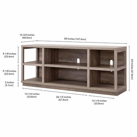 Camden&Wells - Freya TV Stand for TVs Up to 65" - Gray Oak
