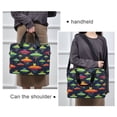 thumbnail image 6 of FORMRS 16" Laptop Bag Carrying Sleeve Case with Handle Travel Shoulder Briefcase, Colorful Space Cat, 6 of 8