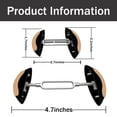 thumbnail image 2 of Mujeres Hombres, Árboles expansores de zapatos antideslizantes para hombres y mujeres Pies anchos ajustables 1 par (Negro), 2 of 5