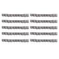 thumbnail image 2 of 100Pcs Paniers d'Engrais en Acier Inoxydable en Plastique Portable Panier de Maille d'Engrais Forme de Colonne Panier d'Engrais Outil de Jardin Réutilisable pour Pépinière de Jardin, 2 of 8