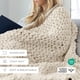 thumbnail image 4 of Comfort Canopy: Cobija Suave y Acogedora de Punto a Mano, Ivory, 4 of 9