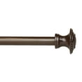 thumbnail image 2 of Rod Desyne Amulet 7/16" Cafe Curtain Rod Extends - Cocoa, 2 of 2