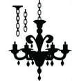 thumbnail image 1 of Chandelier Picture Art Living Room Home Decor Sticker Custom Vinyl Wall Decal Mural Art 18 X 28 Inches, 1 of 1
