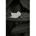 thumbnail image 2 of Geyman, Vitaly 23x32 Black Ornate Wood Framed with Double Matting Museum Art Print Titled - Water Leaf II BandW, 2 of 4