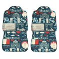 thumbnail image 5 of Fotbe France and Paris Pattern Automotive Seat Covers for Cars Trucks and SUVs – Car Seat Covers for Front Seats,Protective Seat Covers,Vehicle Seat Covers, Set of 2, 5 of 9