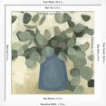 thumbnail image 5 of Art.com Greenery Still Life VI Art Print by Emma Scarvey, White Frame Wall Art, 38" x 38", 5 of 5