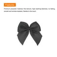 thumbnail image 4 of Uxcell 200Pcs Mini Ribbon Bow 1" Mini Fabric Satin Ribbon Flower Bows for Craft DIY Sewing Wedding Birthday Party Black, 4 of 6