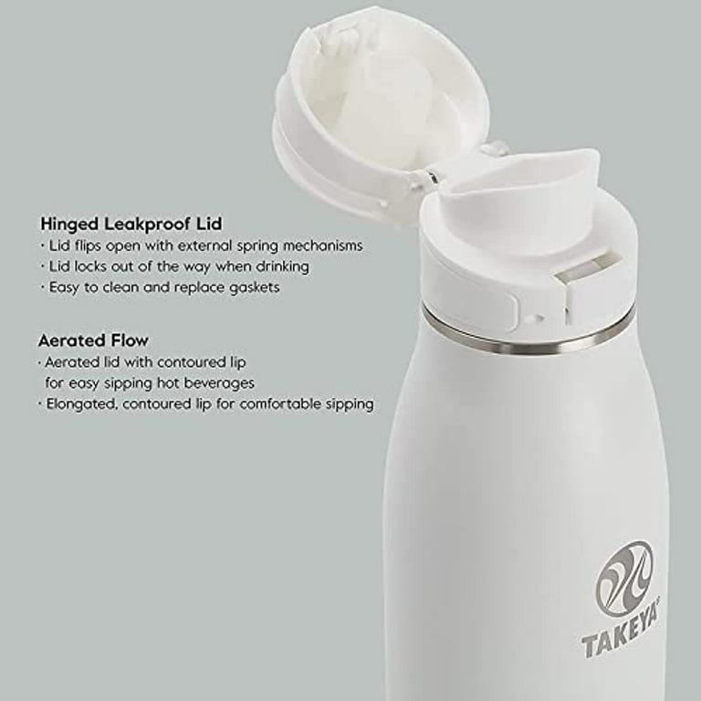 Takeya Traveler Insulated Coffee Mug with Leak Proof Lid, BPA Free