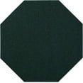 thumbnail image 2 of Furnish My Place Modern Indoor/Outdoor Commercial Solid Dark Green Rug, Modern Area Rug, Baby Nursery Mat, Pet-Friendly Carpet for Living Room, Playroom, Made in USA, 3' Octagon - Set of 3, 2 of 6