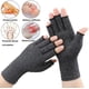 thumbnail image 4 of par de guantes para artritis, compresión para alivio del dolor de artritis, osteoartritis reumatoide y túnel carpiano, compresión premium y guantes sin dedos para escribir y trabajo diario (L) brillar Electrónica, 4 of 5