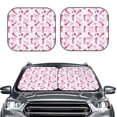 thumbnail image 2 of Saiise Seahorse and Starfish for Foldable Car Sun Shades (2-Pack) Offer Sun Protection with an Easy-fold Design for Convenient Windshield Shading-Large, 2 of 6