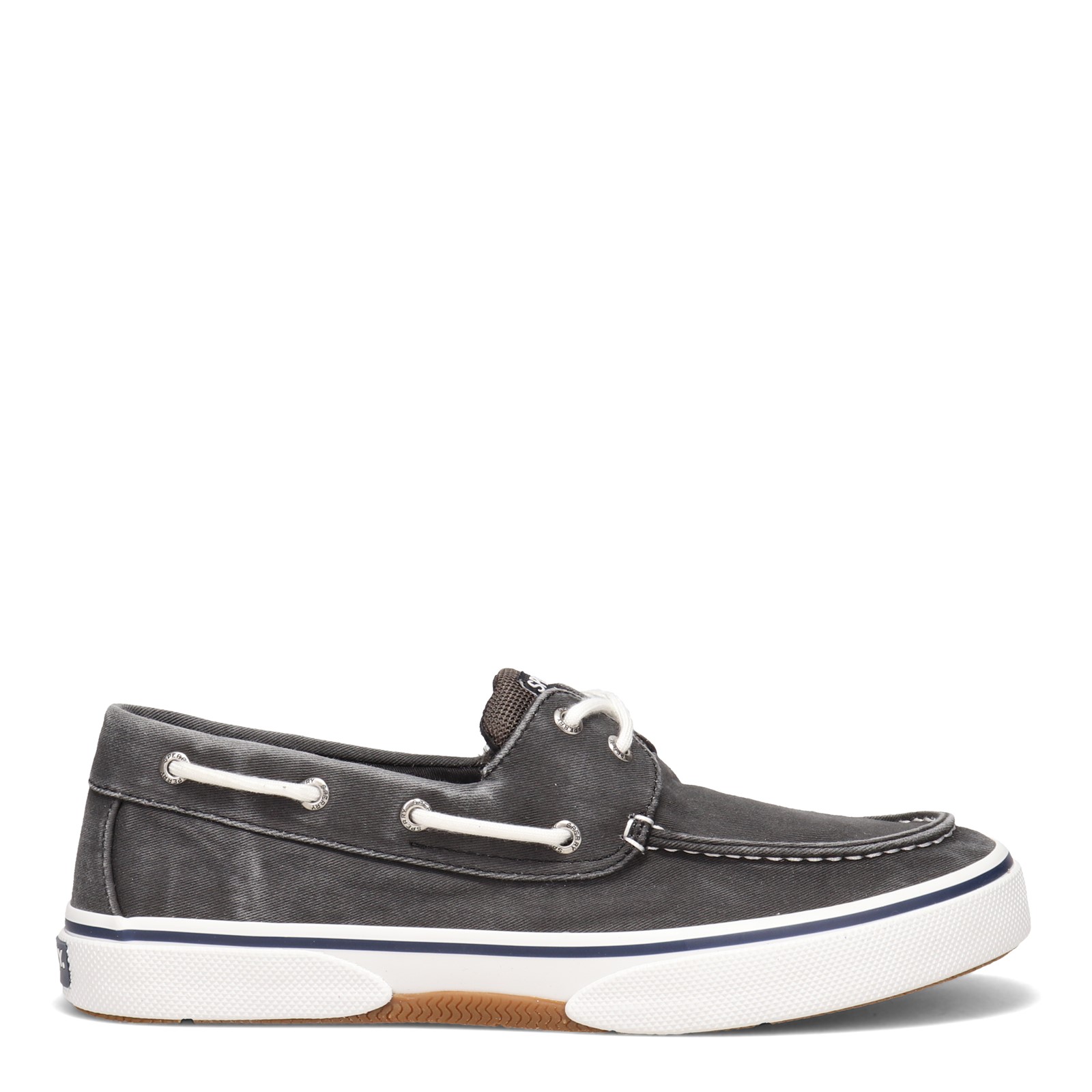 Sperry Mens Halyard 2 Eye Saltwashed Boat Casual Shoes 