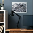 thumbnail image 2 of Stupell Industries Abstract Grey Black Watercolor Drip Circular Design Canvas Wall Art Design by Kim Rupe, 24" x 30", 2 of 6