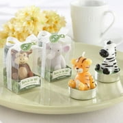 Kate Aspen Born to be Wild Animals Tea Light Candles - Guest Gift, Party Favor or Decorations for Weddings, Bridal Showers, Baby Showers & More - Assorted (2 Sets of 4, 8 pcs)