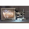 thumbnail image 4 of AmScope SW-3B13Y-FRL 10X-15X-30X-45X Stereo Microscope On Single-Arm Boom With Ring Light, 4 of 4