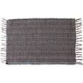thumbnail image 5 of Brown 2x3' Doormat Rug Hand Woven Cotton Area Rugs for Entryway Kitchen - Reversible Non Slip Machine Washable Mat, 5 of 7