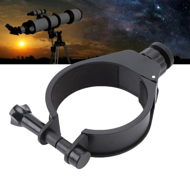 Anillo De Alcance De Guía Ajustable Para Telescopio, Anillos De Tubo De Telescopio, Interfaz De Tornillo De 1/4 De Pulgada, Conexión Estable, Antigrietas Para Tubos De 72-74 Mm