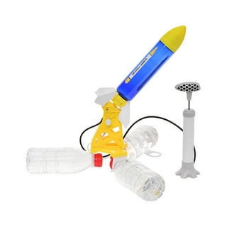 Genovega Water Bottle Stomp Model Rocket Launcher Outdoor Toys Baking DIY  Science Experiment Kit NASA Space Opters STEM Gift - Rocket Tail and  Plastic