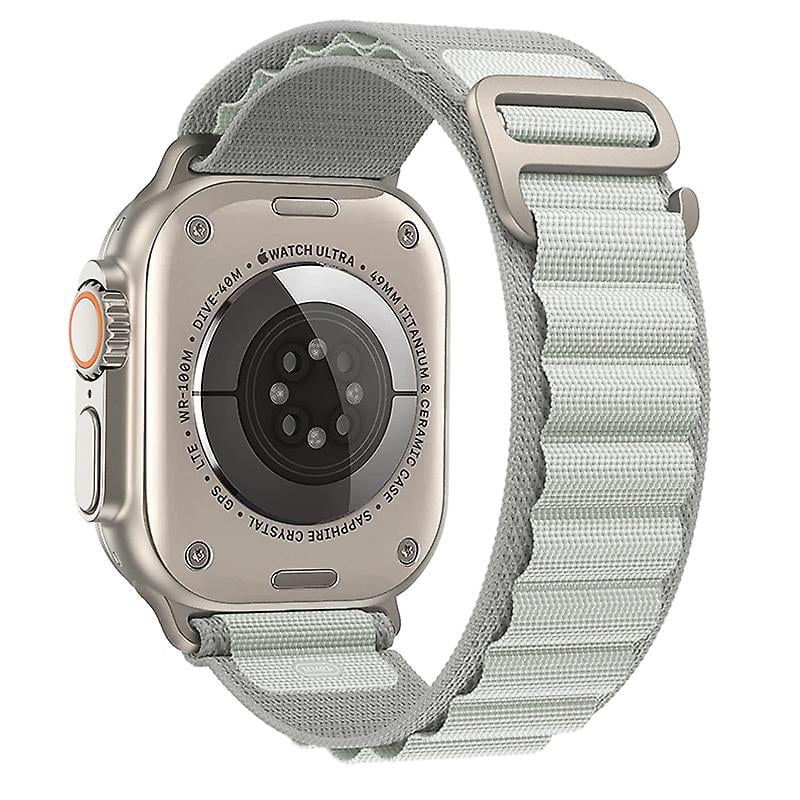 Strap For Alpine Loop Nylon Bracelet Correa Iwatch Series Ultra 8 Se 7 6 3 5 Compatible Apple Watch Strap 38mm 40mm 41mmlight gray Walmart