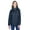 Classic Navy, variant on North End 78178 Women's Caprice 3-in-1 Jacket with Soft Shell Liner-Black-2XL