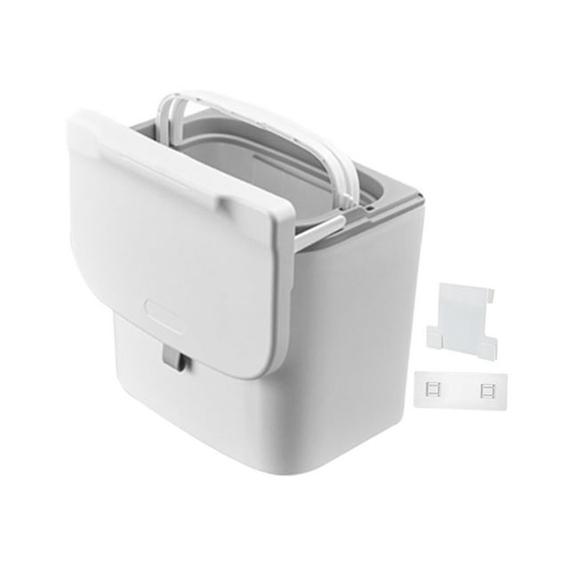 CNKOO Poubelle de Cuisine Compost Durable Grande Capacité de Charge Multifonction Maison 7 L Poteau Blanc