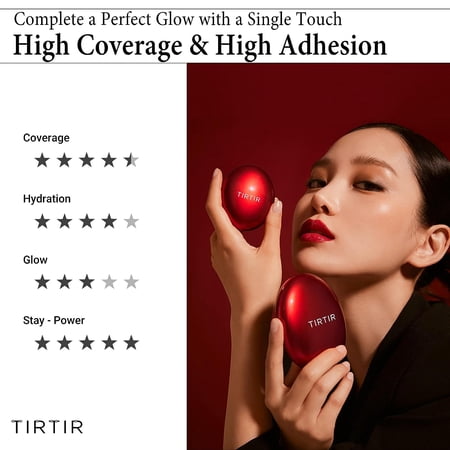 【並行輸入品】ティルティル TIRTIR クッションファンデ マスクフィット レッドクッション 18g