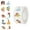 Color6, variant on Ariel Princess Stickers for Kids, 500 PCS Kids Stickers Bulk, 10 Designs Anime Cute Sticker with (1.0 Inch)