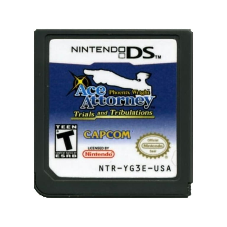 Phoenix Wright: Ace Attorney Trials and Tribulations DS Game