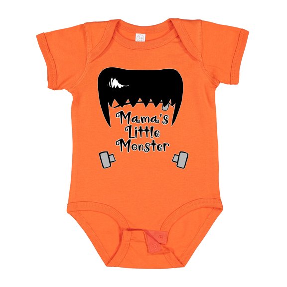 Inktastic Halloween Mama's Little Monster Frankenstein Boys or Girls Baby Bodysuit
