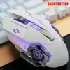 Jbhelth V5 Wired LED Backlit 4000DPI Optical USB Ergonomic PC Laptop Gaming Mouse New