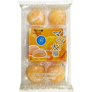 Fruit Mochi Daifuku Mango, Sticky Rice Cake With Sweet cream 7.87oz