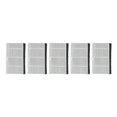 thumbnail image 1 of 5 Pcs Filtres de Remplacement pour Atvel pour Smartgyro R80 Base pour Cecotec pour Conga, 1 of 9