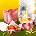 thumbnail image 4 of Papel para fiestas de carnaval Rtteri Food Trays, 100 unidades, con forro rojo, 4 of 7