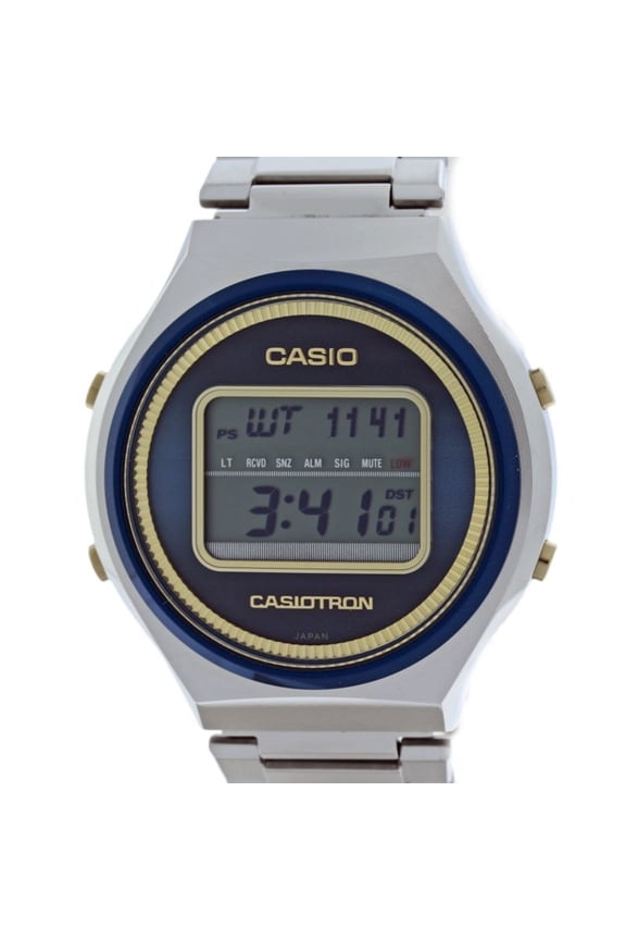 Pre-Owned CASIO CasioTron 50th Anniversary Model TRN-50SS-2AJR Men's Watch SS 40395