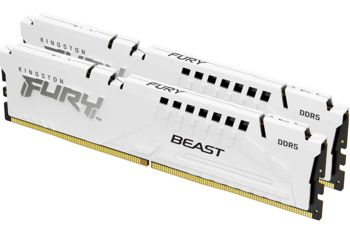Kingston FURY Beast RAM Module - For Motherboard - 32 GB (2 x 16GB