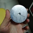 thumbnail image 2 of ColoMX 6 unids aluminio aleación círculo disco de vidrio tapas adaptador discos de aluminio para mesas de té, 2 of 8