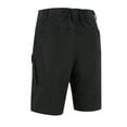 thumbnail image 4 of Mens Cargo Shorts Tactical IX7 Style, 7 Inch Inseam Drawstring Work Shorts for Men, Multi Pocket Hiking Shorts, Men’s Shorts Outdoor Combat Look with Durable Fabric S-3XL, Black, 4 of 4