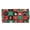 Christmas Patchwork Pattern, variant on Pink Halloween Pattern Large Capacity Long Wallet, PU Leather Money Organizer Soft Handheld Clutch Wallet for Travel Outings