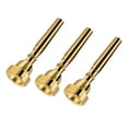 thumbnail image 3 of TROMPETA Capa de la boquilla de trompeta Instrumento profesional resistente para jugadores profesionales Bar Homes Schools Oro, 3 of 8