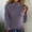 Purple, variant on FDGIU 2025 Women's Turtleneck Knit Sweater - Oversized Cable Knit Long Sleeve Pullover, Loose Fit Winter Fashion Top