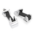 thumbnail image 3 of Chrome Hood Catch Kit Latch Locking Bracket Holder for JK 2007-2017 Accessories, 3 of 5