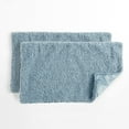thumbnail image 2 of Lush Decor Neo Boucle Lumbar Throw Pillow Cover 2 Piece Set 14" W x 24" L Blue - Rectangle Pillow - Soft Fluffy Pillow Cover- Textured Decorative Pillows For Bed, Couch or Chair, 2 of 6