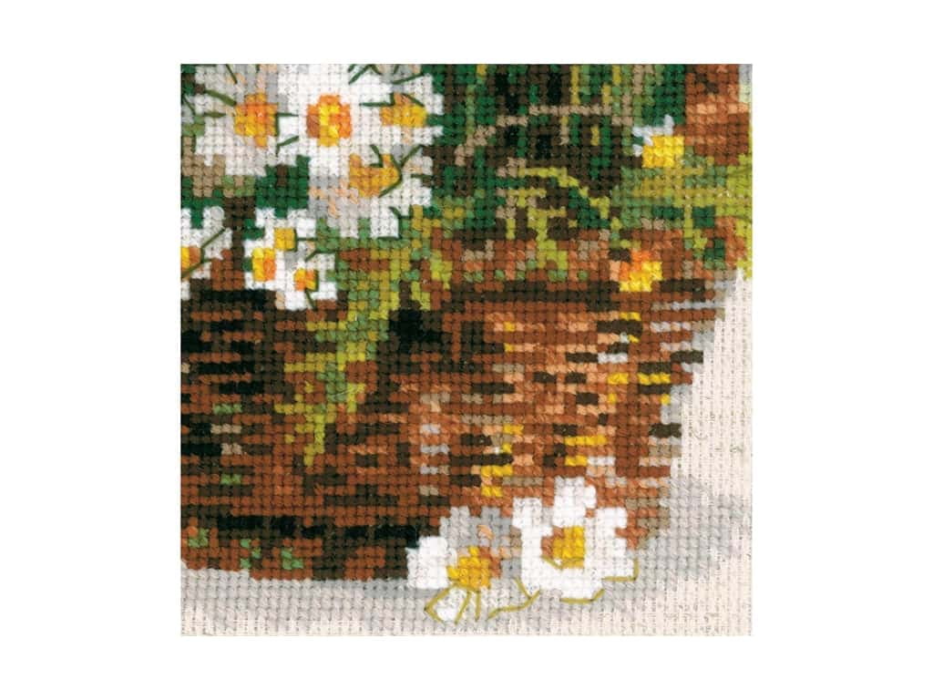 Riolis Cross Stitch Kit Russian Daisies