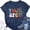 Navy, variant on Trendfront Womens Summer Crew Neck Short Sleeve Tops School Theme Graphic Pattern Print Tees Casual Everyday Apparel T-Shirts