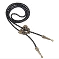 thumbnail image 4 of de Danza Rodeo Western Cowboy Tie Collar de - Cobre Cobre antiguo Salvador Lazo del bolo del cráneo, 4 of 9