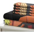 thumbnail image 5 of Naruto Duvet Cover Anime Characters Print Design Soft Microfiber Bedding Set With Zipper Children Teens Adult Double, 5 of 5
