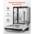 thumbnail image 4 of KFFKFF 24-Inch Built-In Dishwasher with Stainless Steel Interior, 14 Place Settings, 8 Wash Cycles, Quiet Operation, Adjustable Racks, and Zoned Storage, Dimensions: 23.82 x 25.2 x 33.78 Inches, 4 of 9