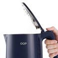 thumbnail image 4 of OQP Kettles, electric, 304 Stainless Steel Interior, BPA-Free, Double Wall 1.5L Hot Water Boiler, 1500W Tea Kettle, 4 of 4