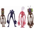 thumbnail image 4 of Juego de muñecos de dibujos animados HUOGUO con cabeza de sirena, 8 piezas, 10-12 cm, PVC, 4 of 5