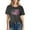 Black A, variant on Zunfeo Summer Tops for Women Love Heart Graphic Cotton Tee 2025 Short Sleeve Casual T Shirts Valentine's Day Gift Black S